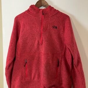 The North Face Women's Pink Half-Zip Hoodie